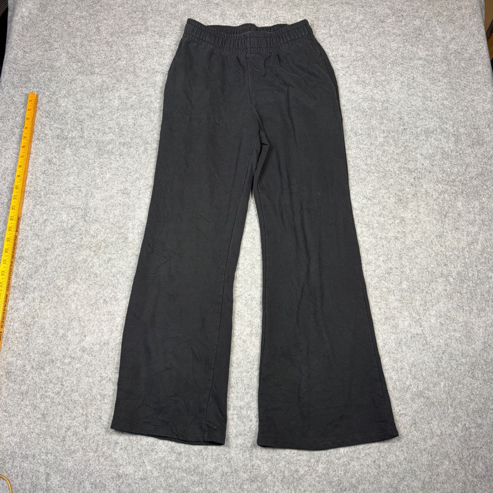 Wild Fable Black Flare Sweatpants High Rise Elastic Waist Womens Medium